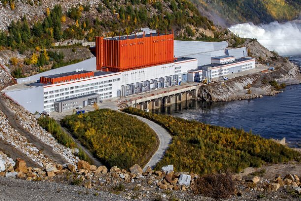 Здание Колымской ГЭС