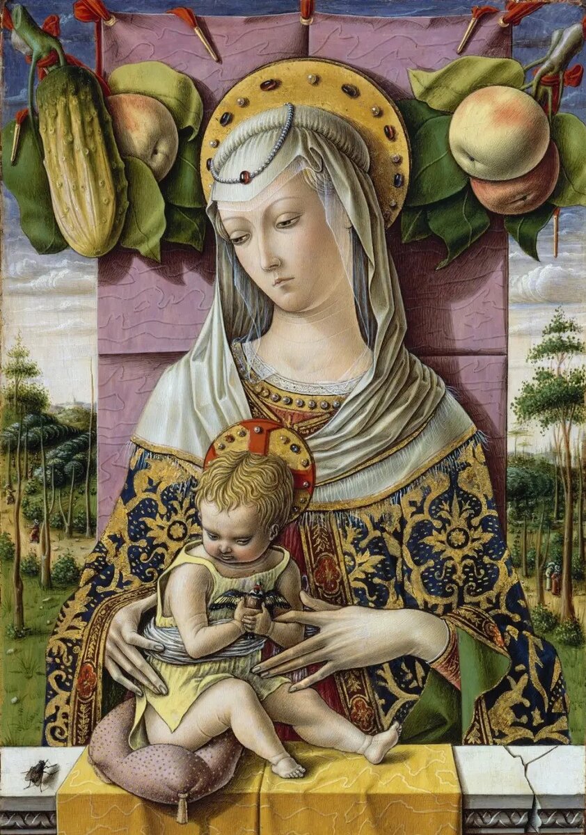 Мадонна с Младенцем, 1480.