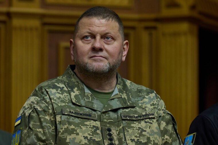    Залужный рассказал о трудностях в боях с РФ