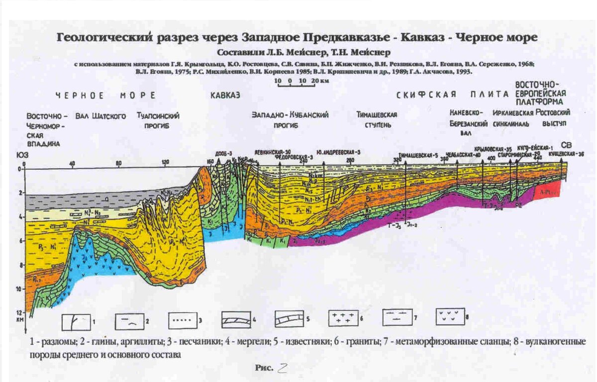 Геологическое строение европы карта