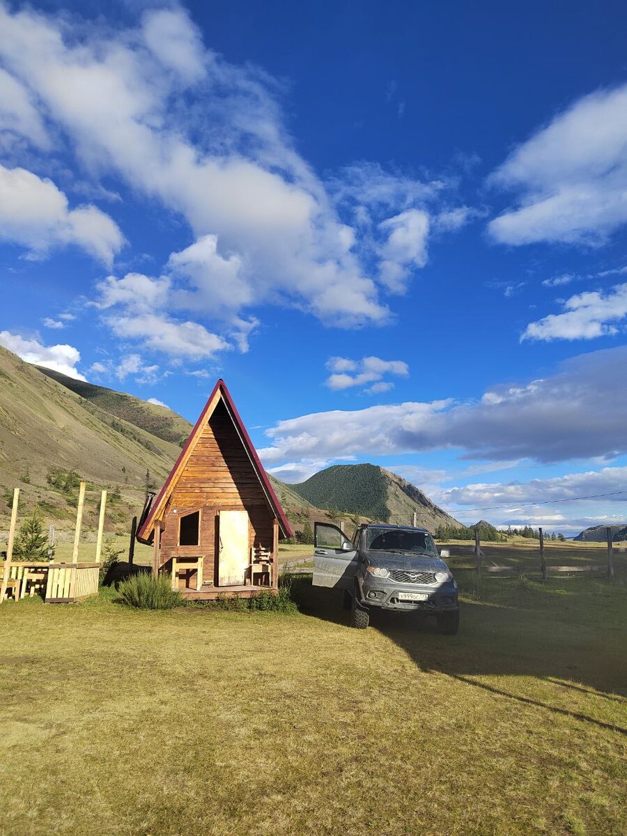 Вид на наш домик.