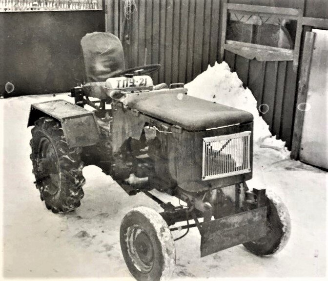 Мини-трактор Самодельная модель