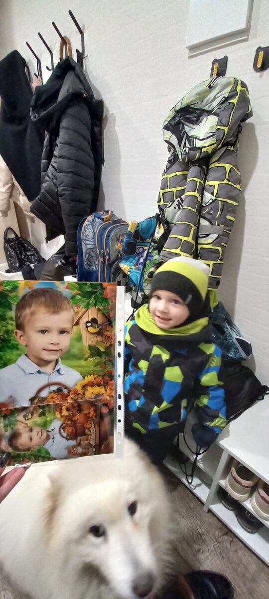 У нас уже даже есть садиковские фотки