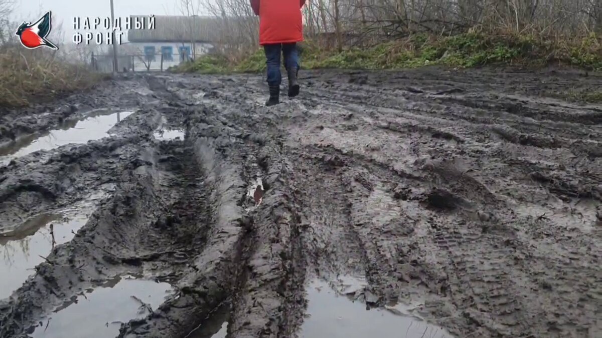 Тульская «Молодёжка ОНФ» обратила внимание властей на бездорожье в  Люторичах | Вести Тула | Дзен