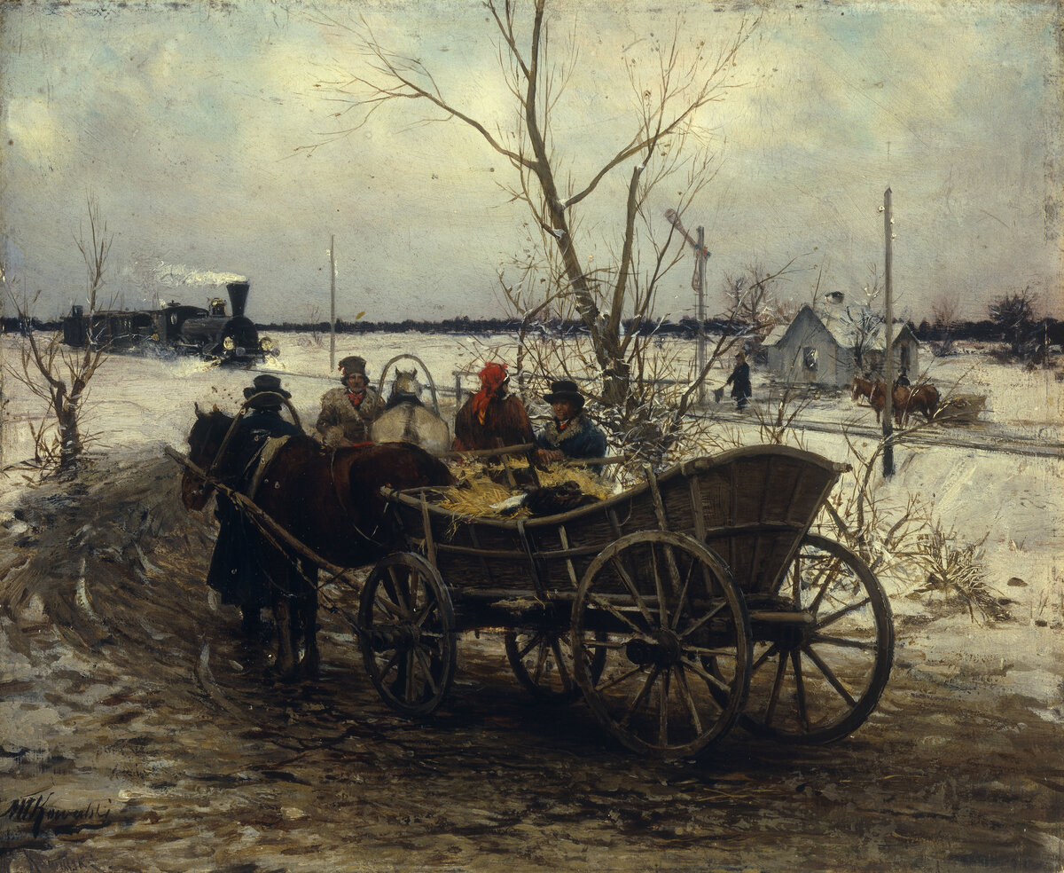 Веруш Ковальский картина живопись 19 век.