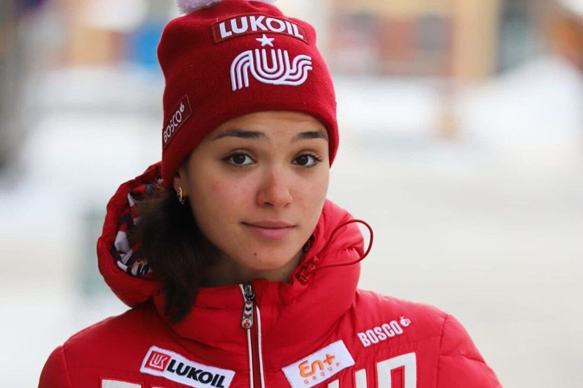 Елена Родина лыжные гонки