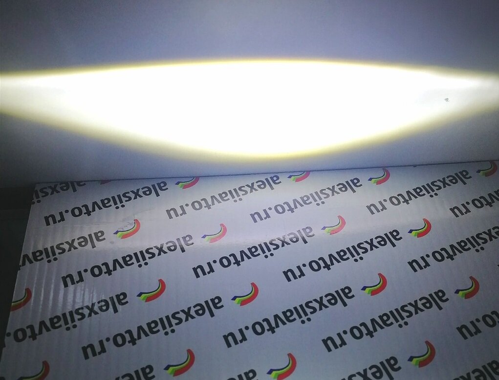 Полусферические линзы создают четкий "глаз" и четкую СТН