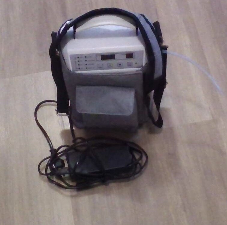 Мобильный портативный аппарат в рюкзачке.
