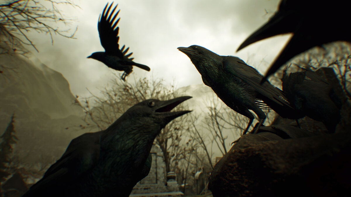 Скриншот из игры RESIDENT EVIL