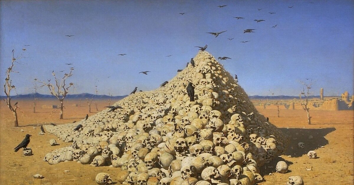 "Апофеоз войны", Верещагин