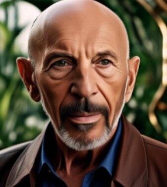 Жак Фреско. Фотография сгенерирована нейросетью Шедеврум