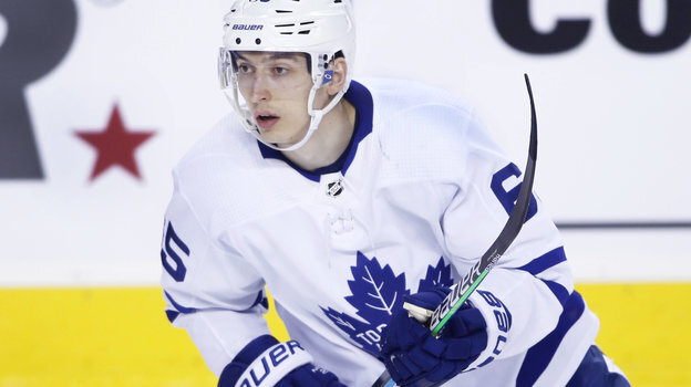    Илья Михеев во время выступления за «Торонто». Global Look Press