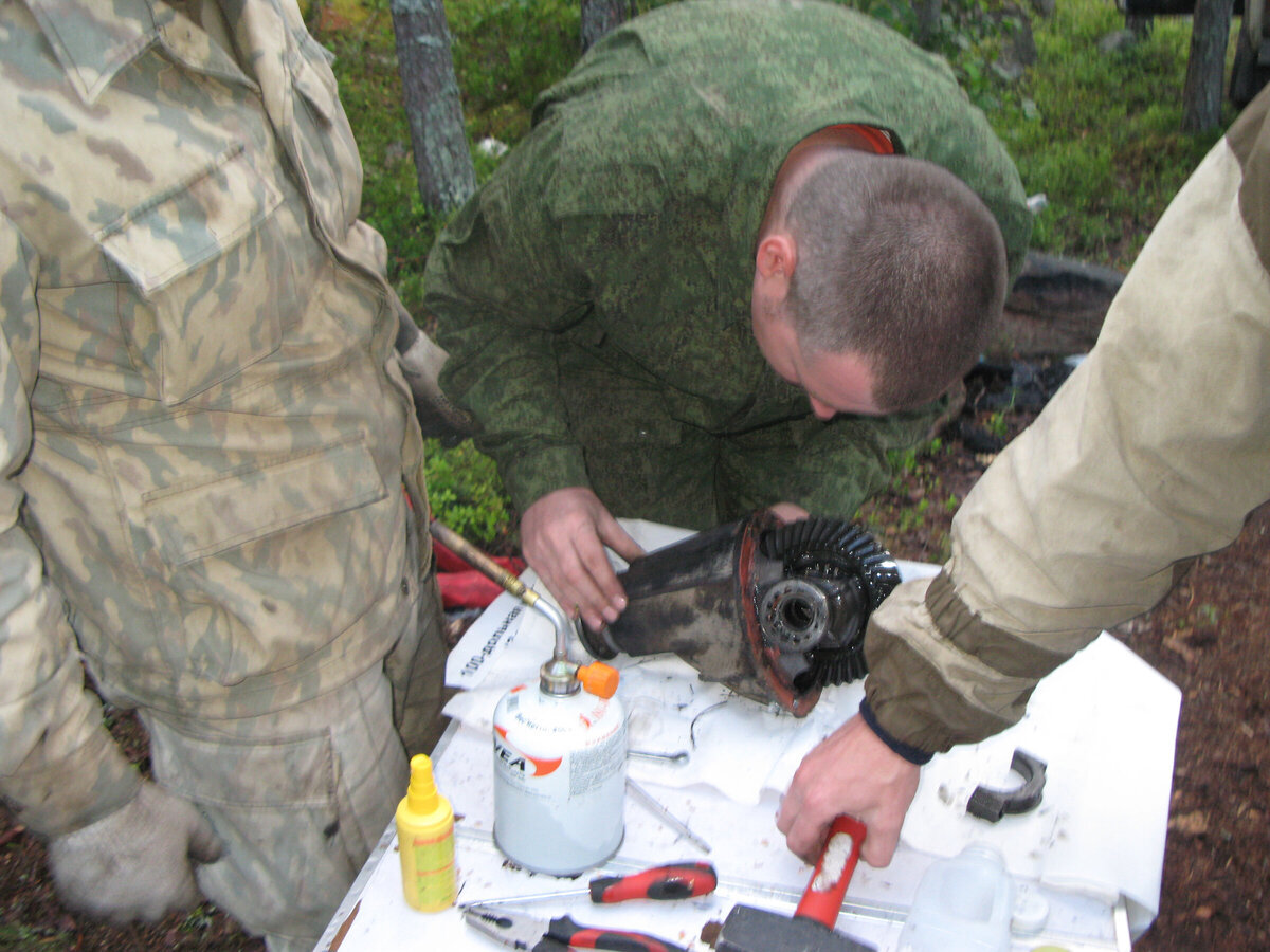 Осматриваем повреждения