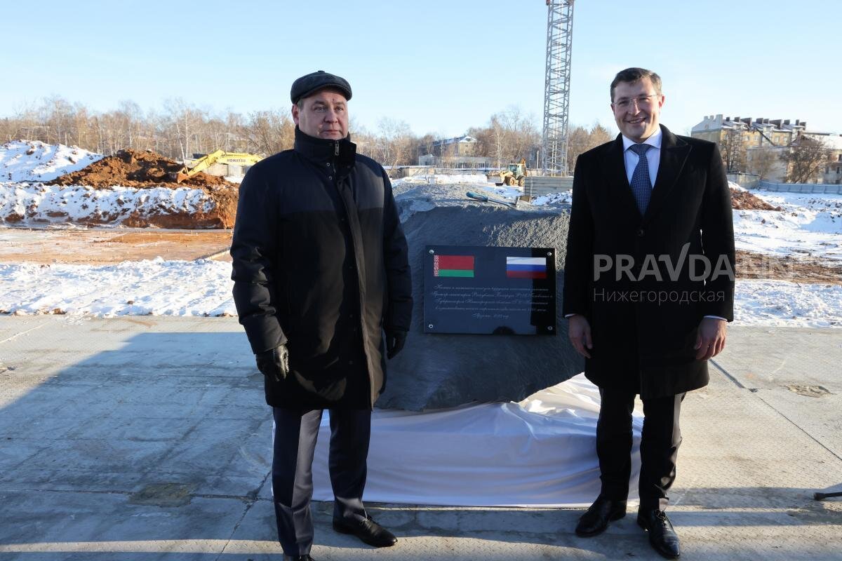    Капсулу времени заложили на месте строительства новой школы в Арзамасе Елена Орленко