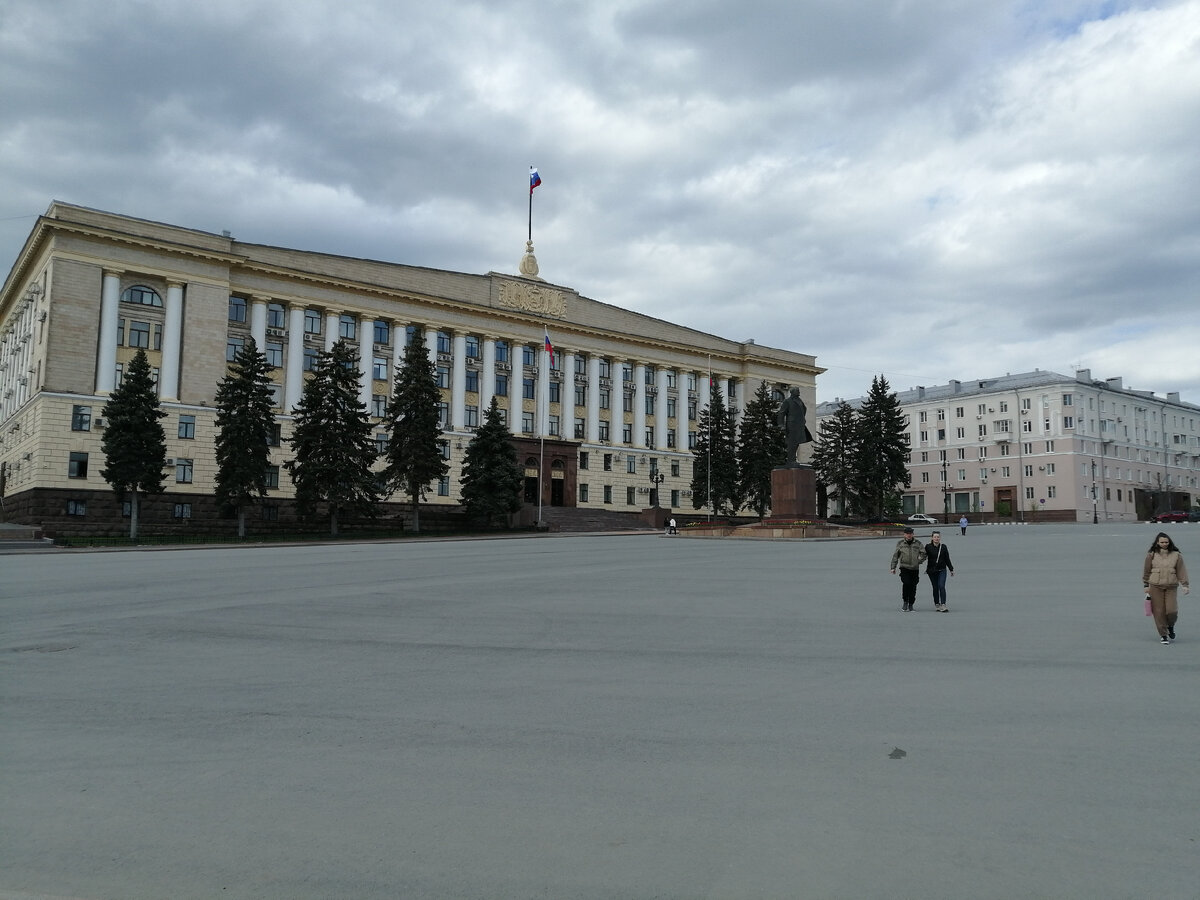 Площадь Ленина - сердце Липецка.