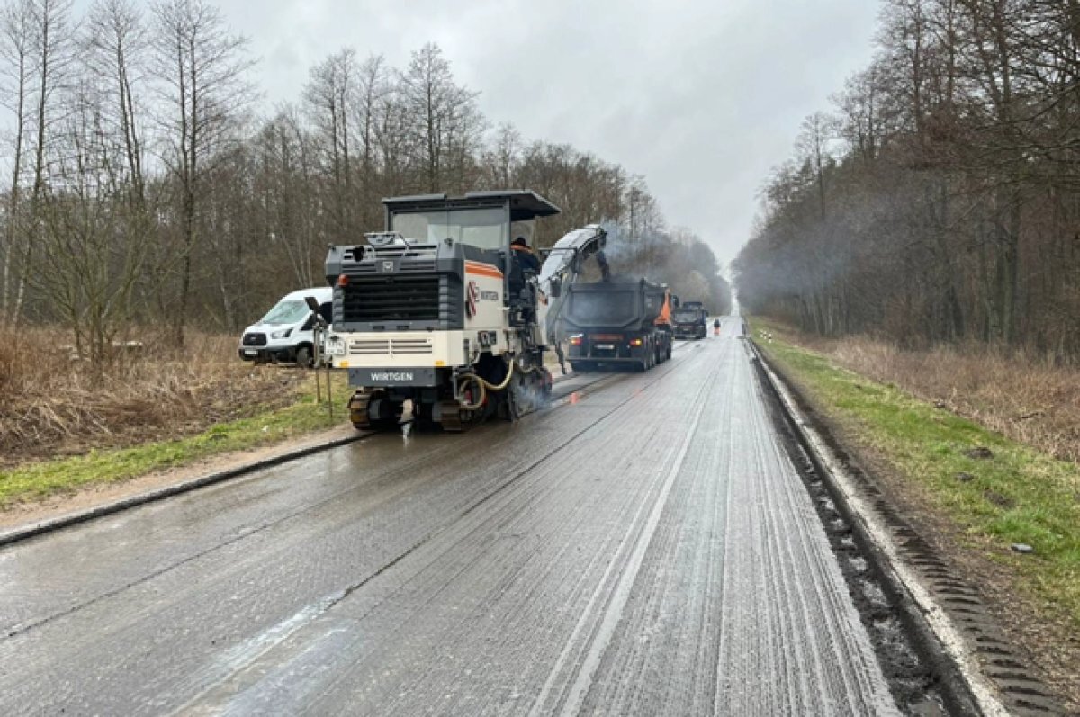    Ремонт дороги от съезда на Чкаловск завершат в начале следующего года