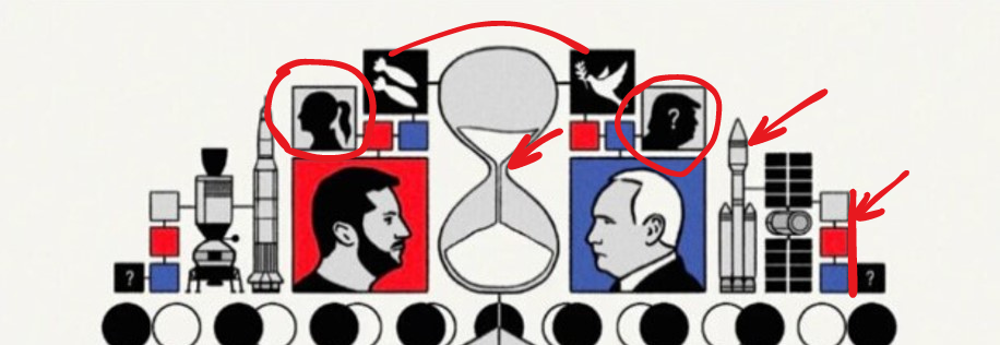 Традиционный ребус-предсказание на обложке журнала Economist, как всегда, вызвал в сети бурное обсуждение.-3