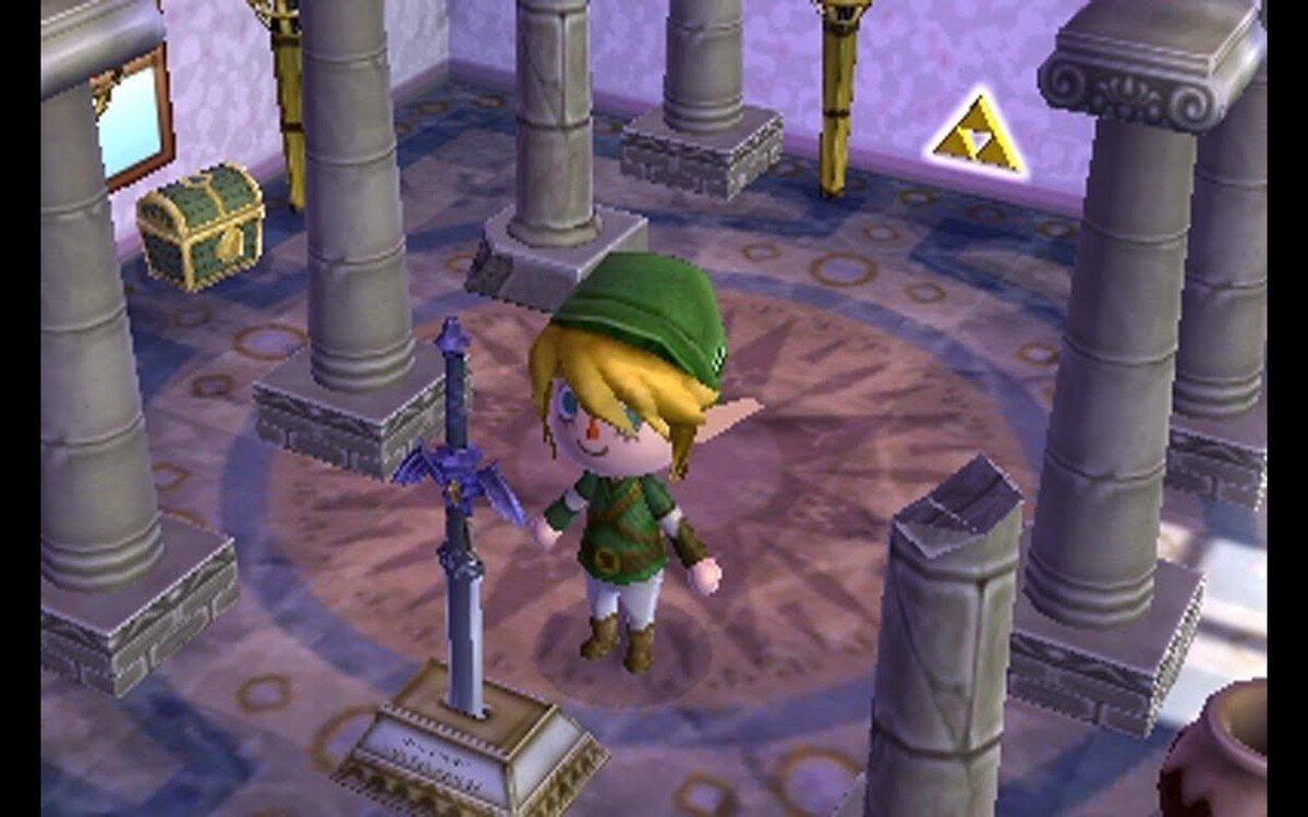 С помощью таких предметов можно было воссоздать целые сцены из других игр Nintendo.