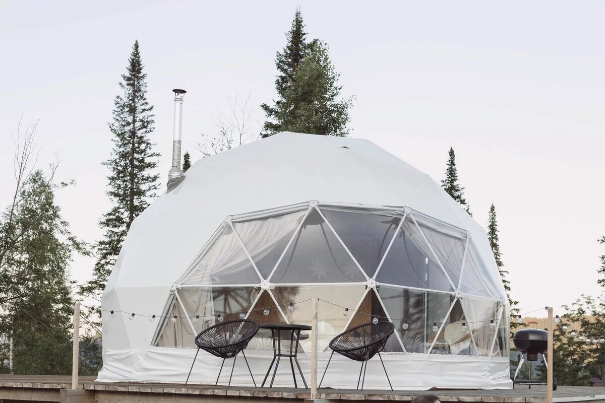 DzenDome, купольный дом с видовой террасой, фото dzendome.ru