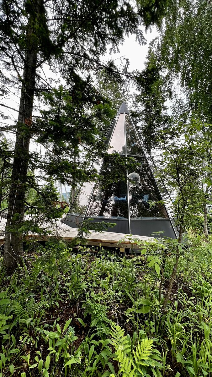 DzenDome, стеклянная пирамида, фото dzendome.ru