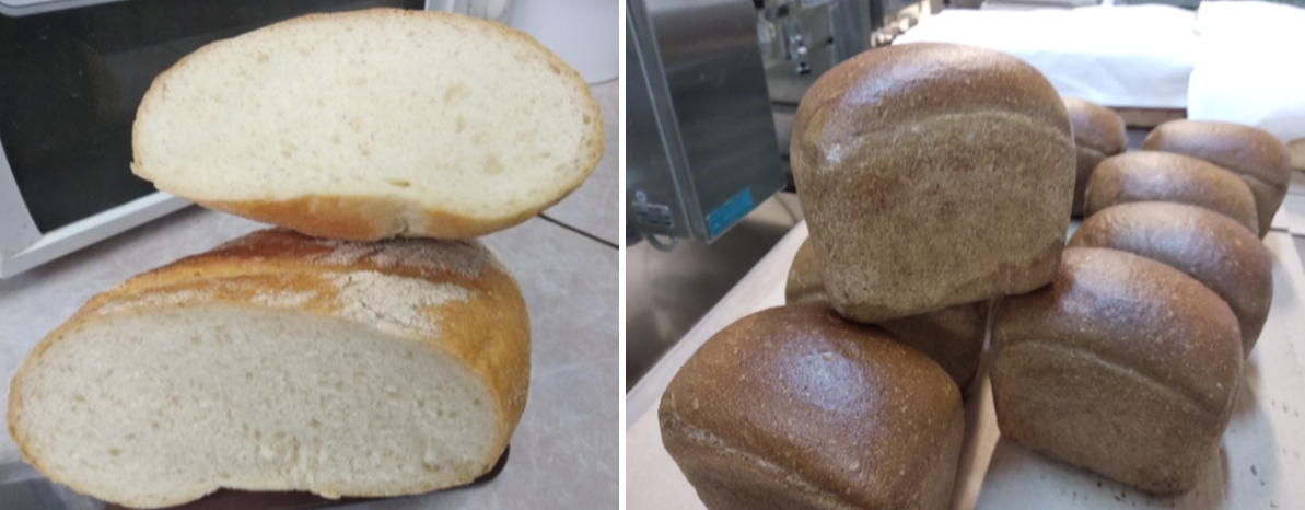 Хлеб, выпеченный на пшеничной закваске Грантум