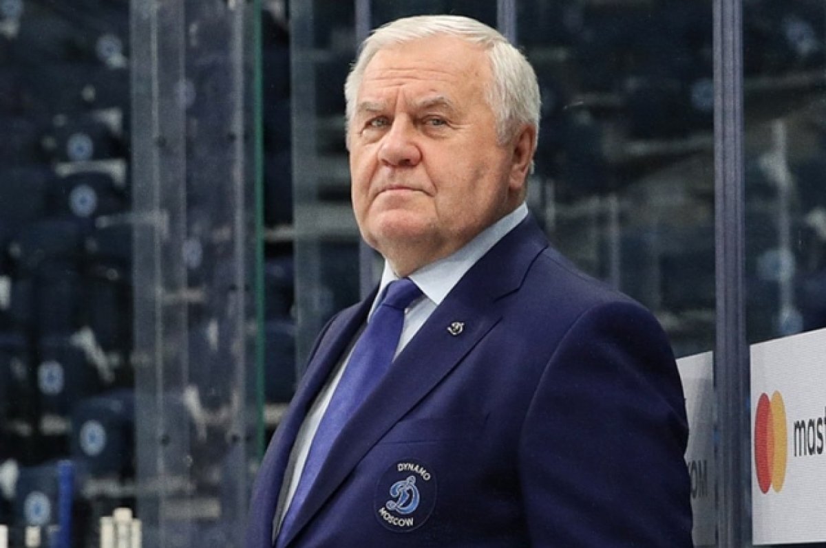    73-летний Владимир Крикунов стал главным тренером ХК «Динамо» Петербург