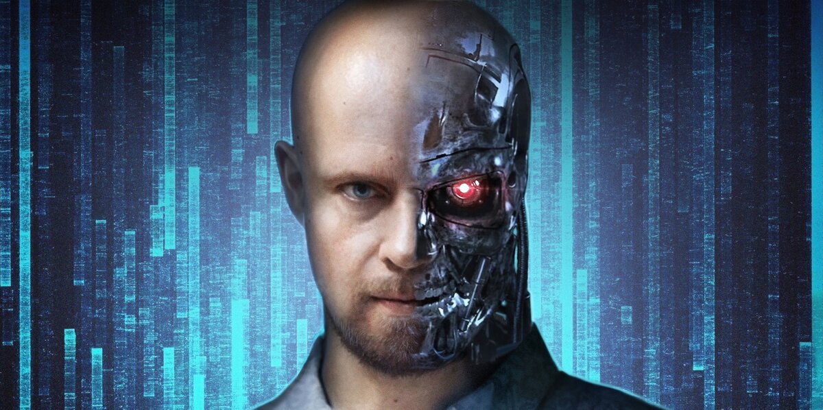 Изобразила меня фантастическим человеком-роботом умелая дизайнер Анастасия Буслаева https://vk.com/klykastyj