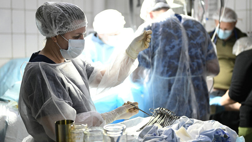     Военные хирурги РФ РИА Новости Станислав Красильников