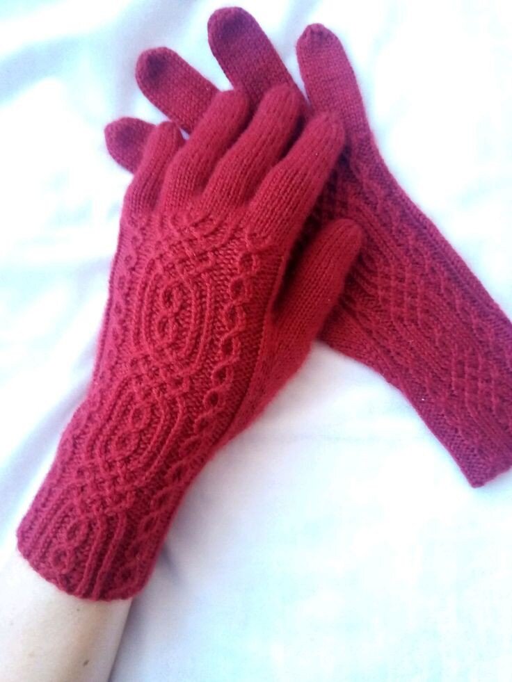 Как связать перчатки идеального размера