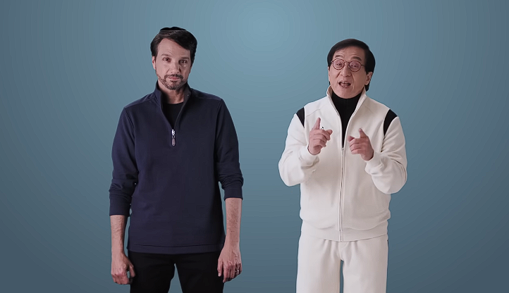 Ральф Маччио, Джеки Чан | YouTube / «Sony Pictures Entertainment» 