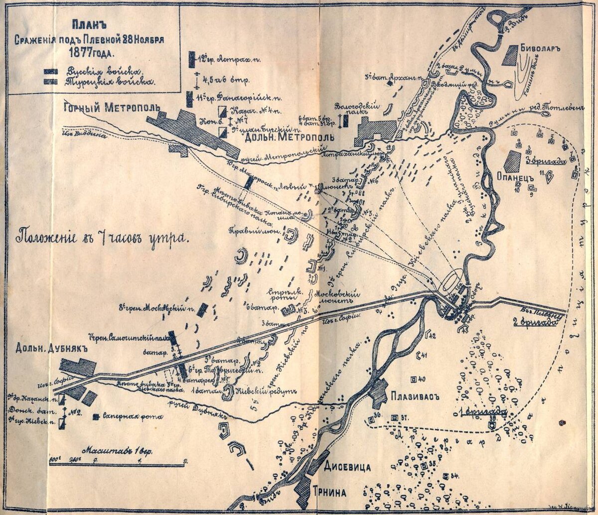 Русско турецкая война плевна карта