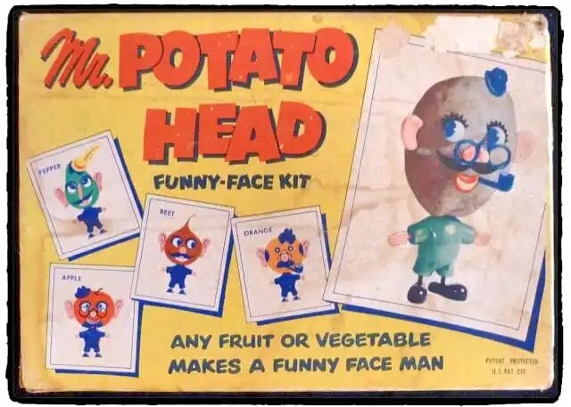 "Создай смешную рожицу с любым фруктом или овощем" Упаковка первого мистера