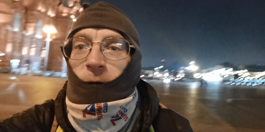 Бегом в Лавру зимой. Первая половина ультра-марафона: Москва — Пушкино