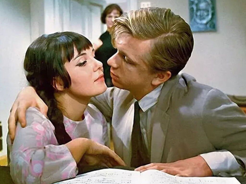 Кадр из фильма «Урок литературы», 1968 год, режиссер Алексей Коренев