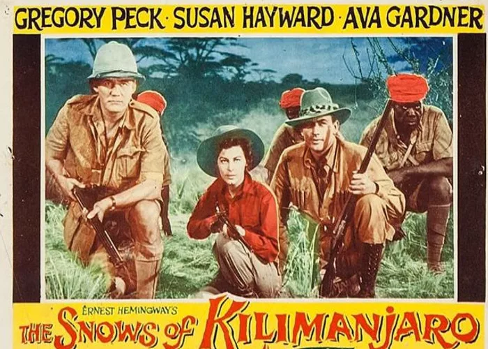 Постер фильма "Снега Килиманджаро" взят для иллюстрации из Яндекс Картинки.