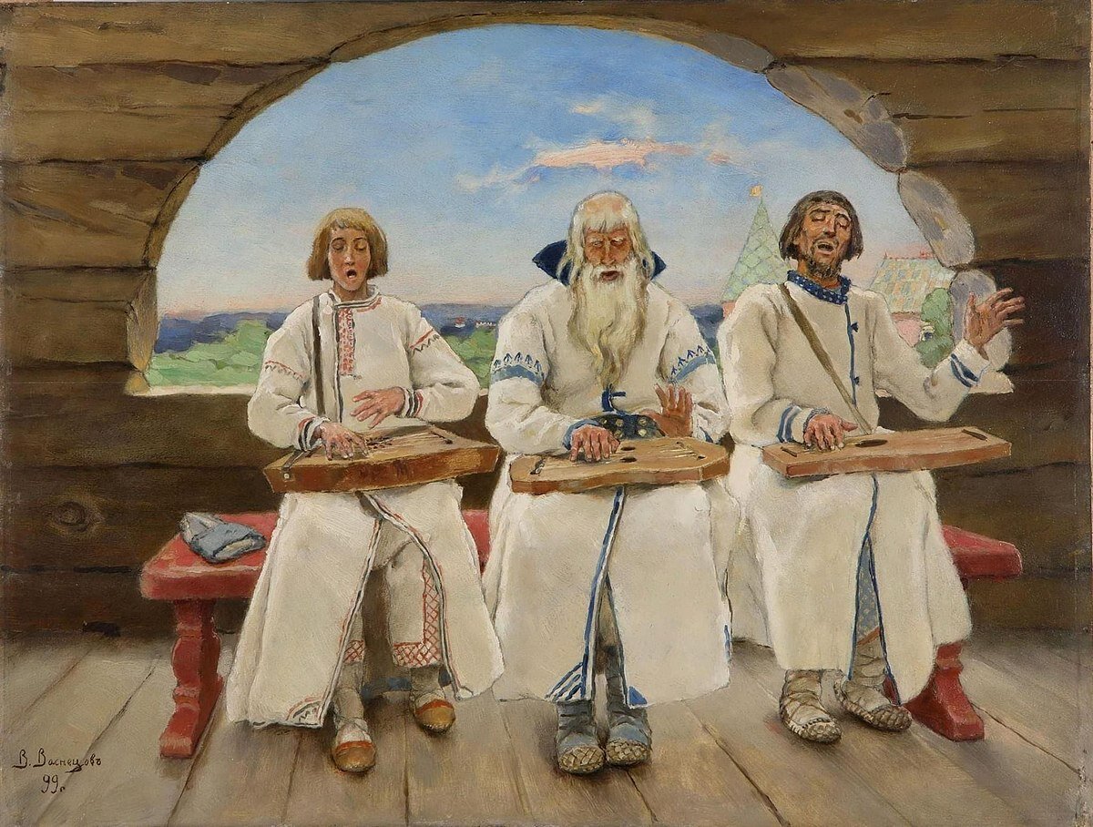 В.М. Васнецов "Гусляры"