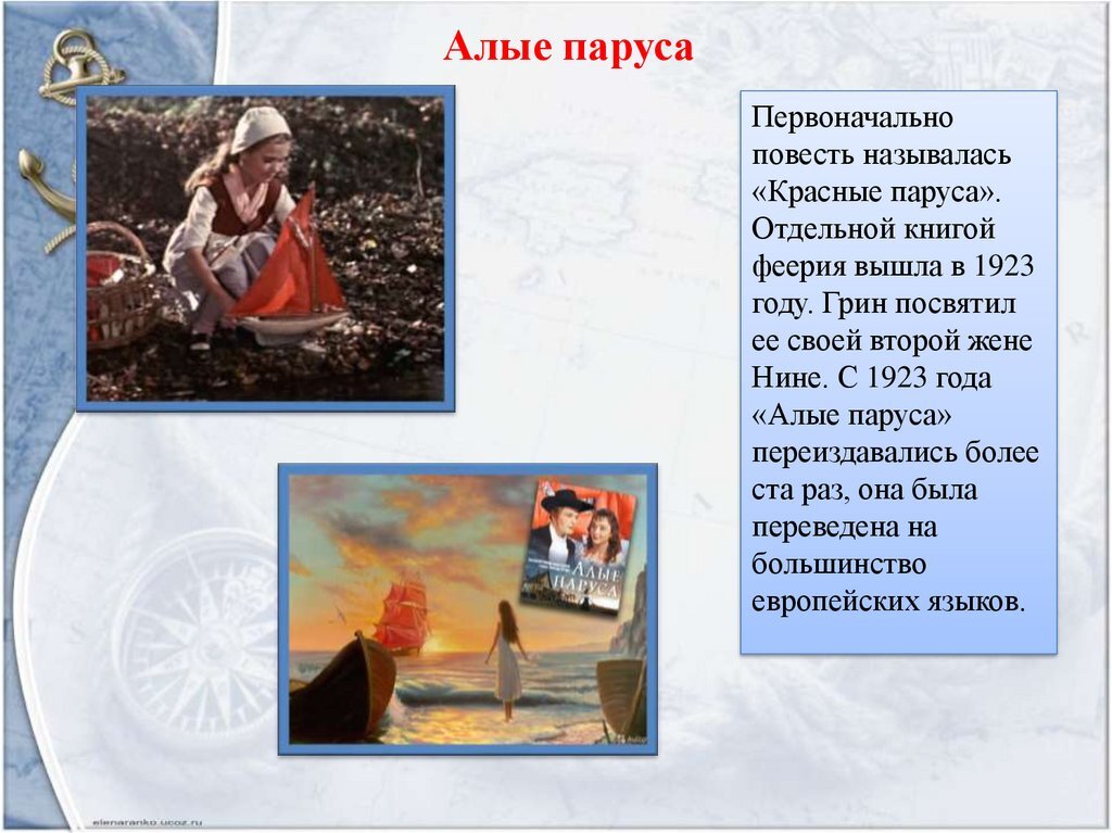 Содержание алых парусов грина по главам. А Грин повесть-феерия Алые паруса. Алые паруса краткое содержание. Краткий пересказ Алые паруса. Литература краткое содержание Алые паруса.