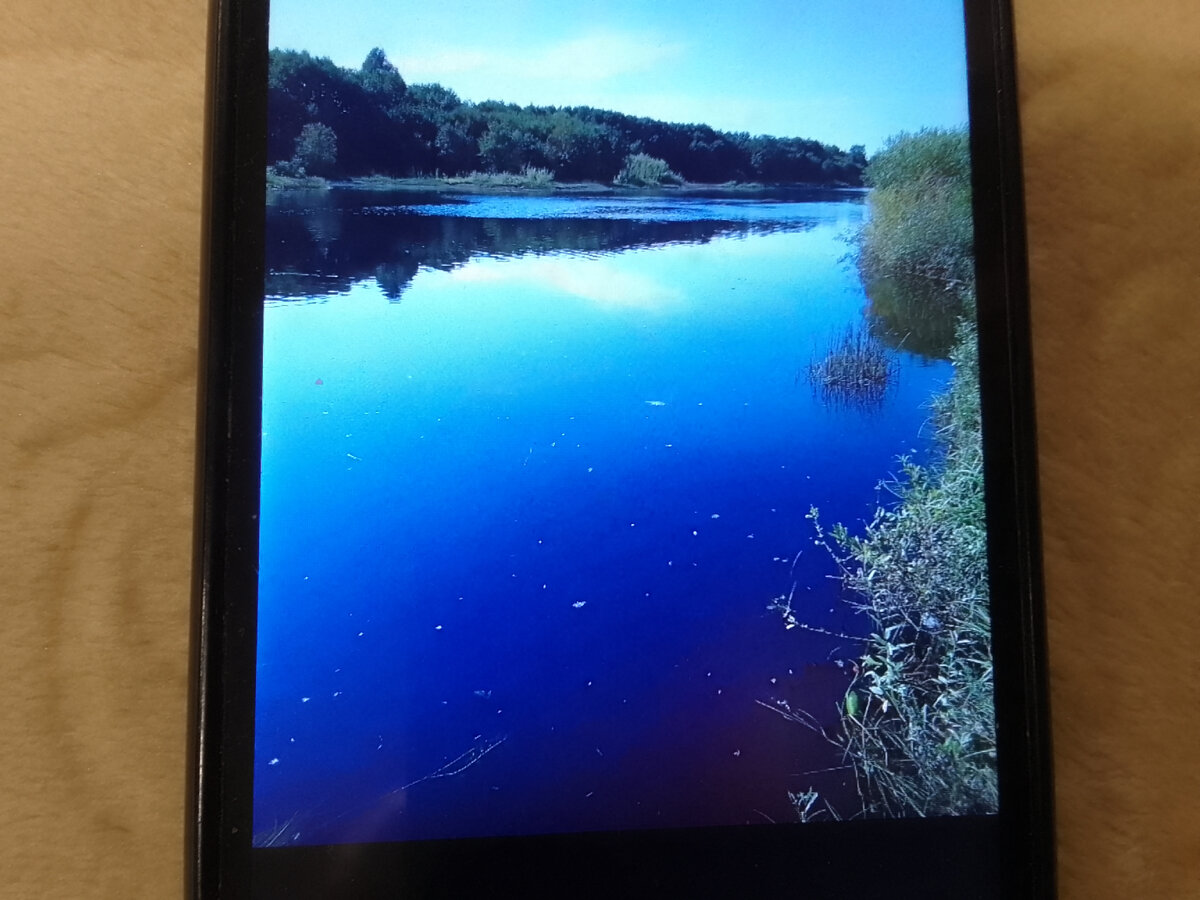 Вода, оказывается, бывает и голубая.