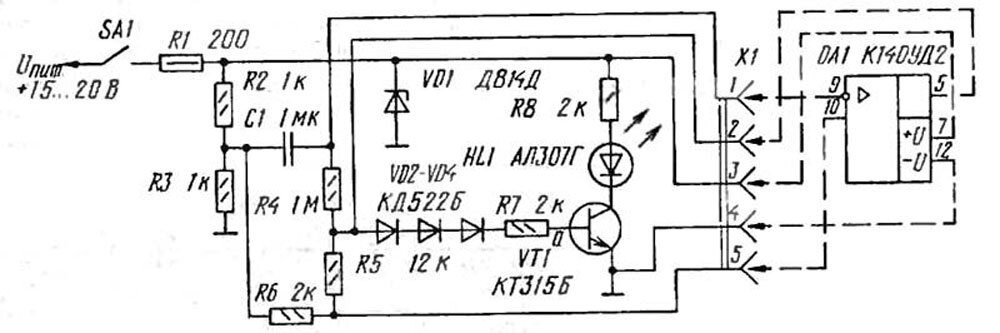 Тестер проверки схема. Схема для проверки операционных усилителей. Тестер операционных усилителей схема. Пробник для проверки усилителей схема. Схемы для проверки работоспособности операционных усилителей.