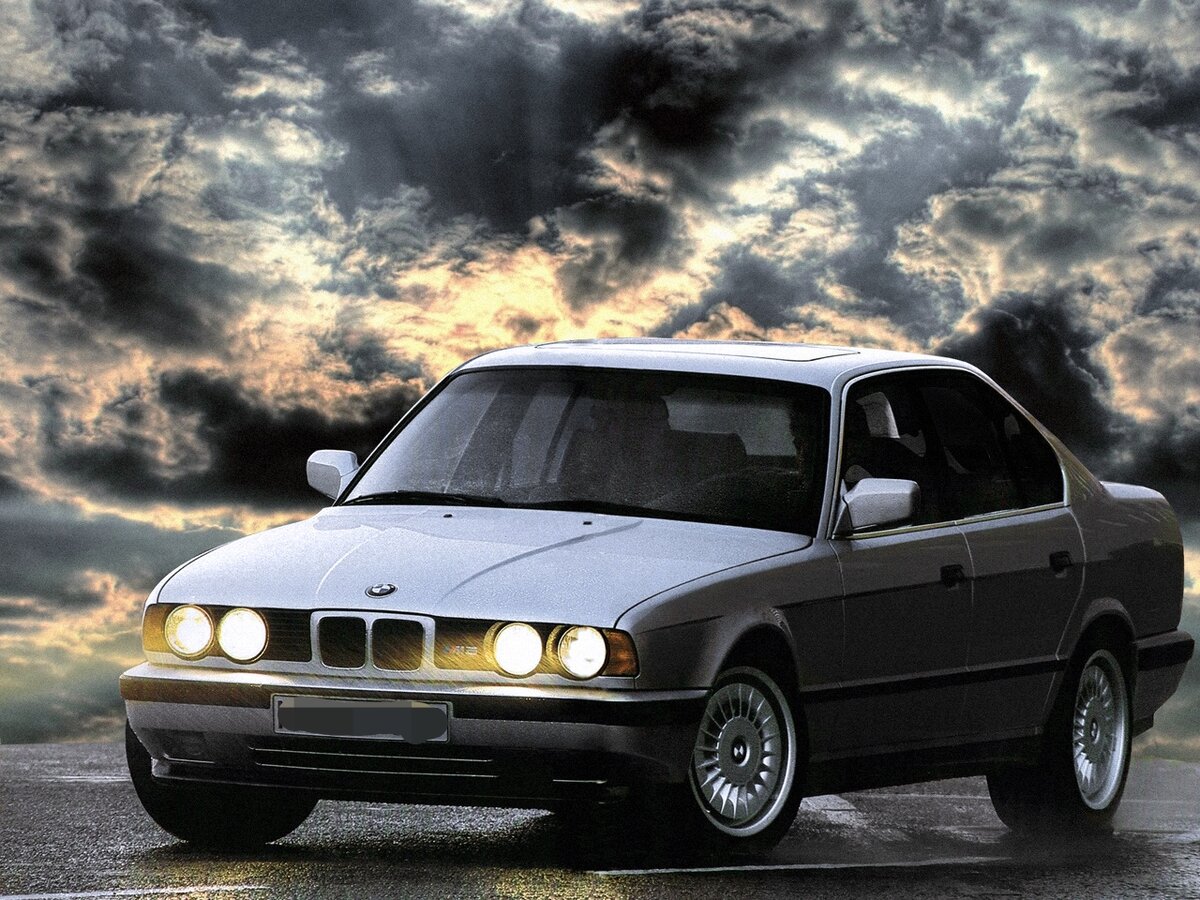 Картина bmw e34