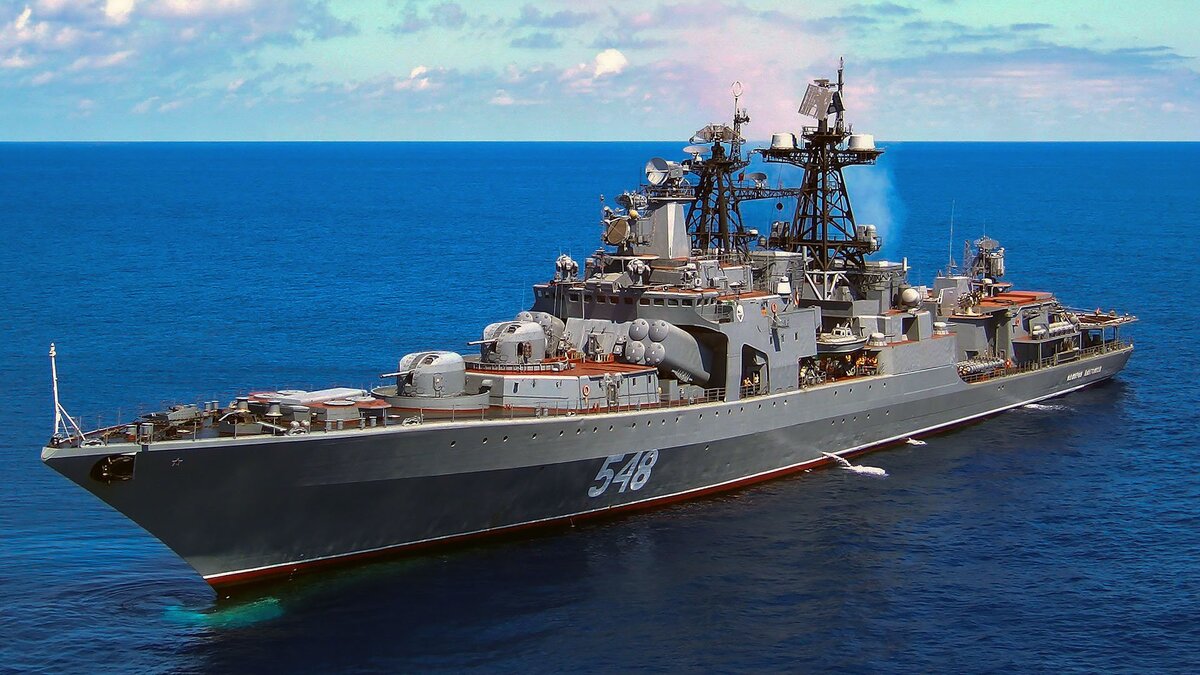 Большие противолодочные корабли проекта 1155
