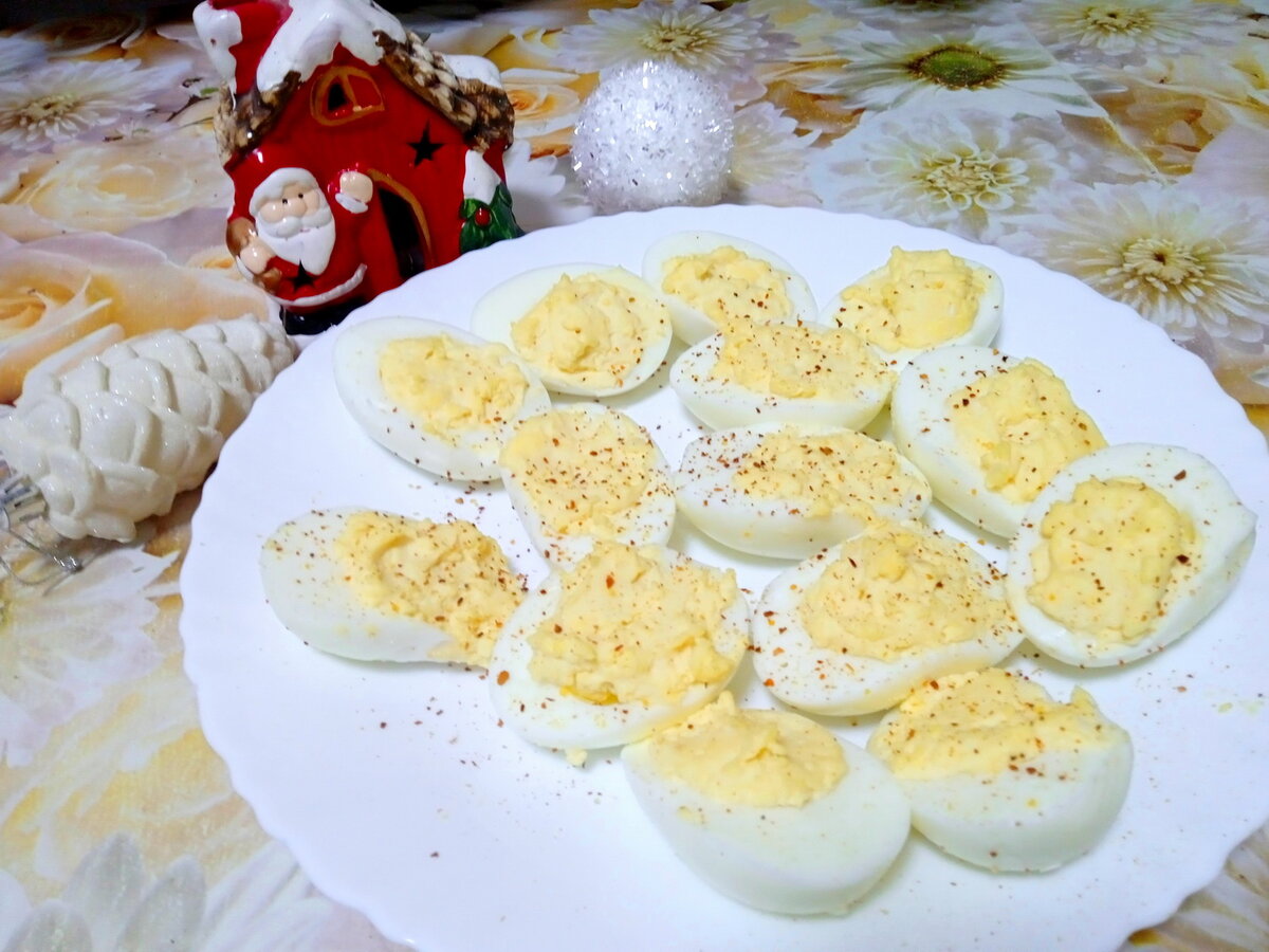 яйца с майонезом и чесноком рецепт | Дзен