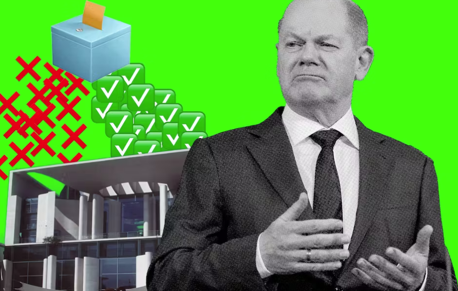 Замораживание бюджета - это кризис для канцлера, говорят экономисты. Достаточно ли приостановить действие долгового тормоза на 2023 год? Фабио Де Мази предлагает более радикальное решение © Pajović/BLZ. Изображения: Imago; Emojipedia 