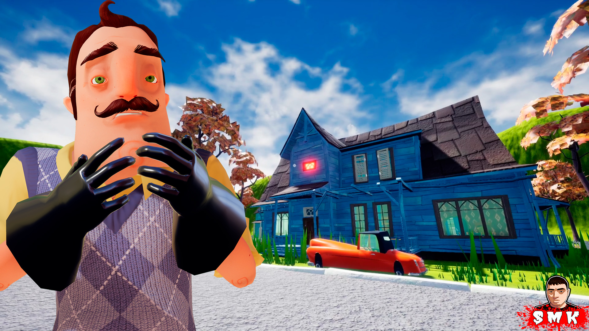 ШОУ ПРИВЕТ СОСЕД!СЛЕПОШАРЫЙ АЛЕКСЕЙ!ИГРА HELLO NEIGHBOR MOD KIT ПРОХОЖДЕНИЕ  THE SECRETS OF THEODORE!