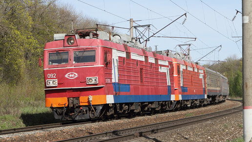 Поезда на участке Ртищево - Аткарск Приволжской железной дороги. Май 2021 года.