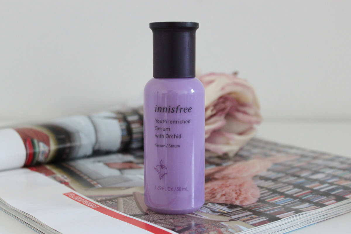 Innisfree Youth-enriched Serum with Orchid.