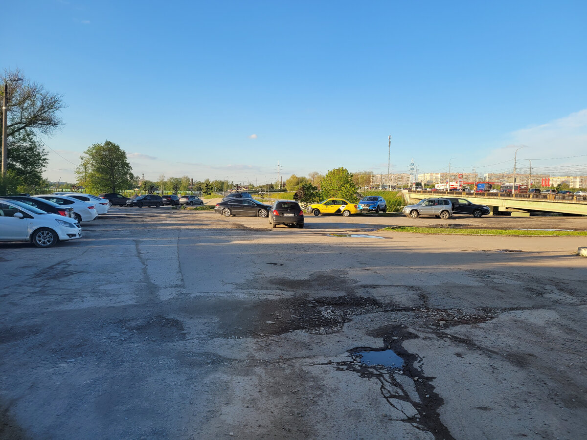 Стоянка на берегу реки Упа