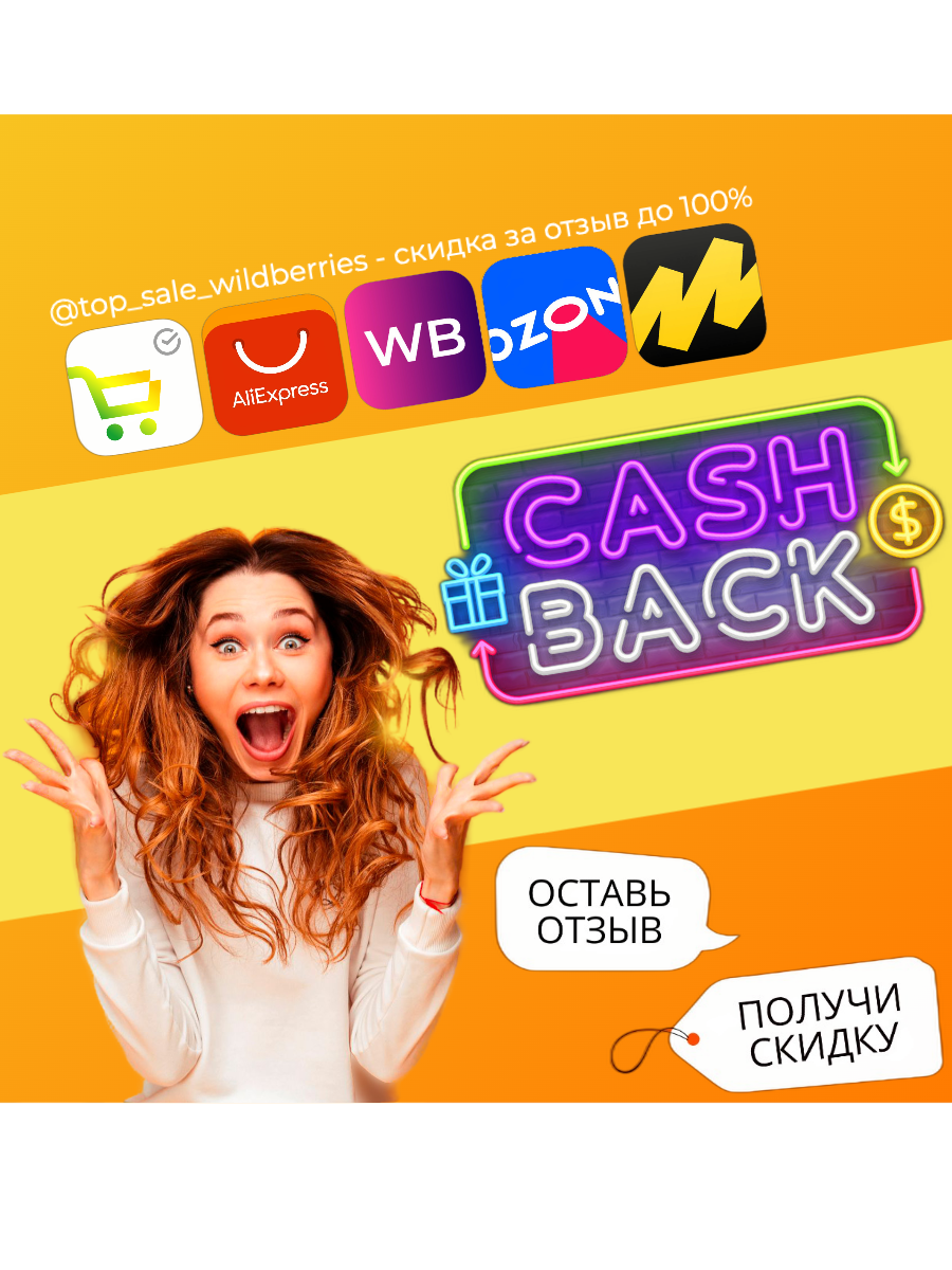 Получить выкупы, отзывы и оценки 5 звезд к карточкам товаров на маркетплейсах: Вайлдберриз, Озон, Яндекс Маркет, Алиэкспресс, Ламода, Сбер Маркет.