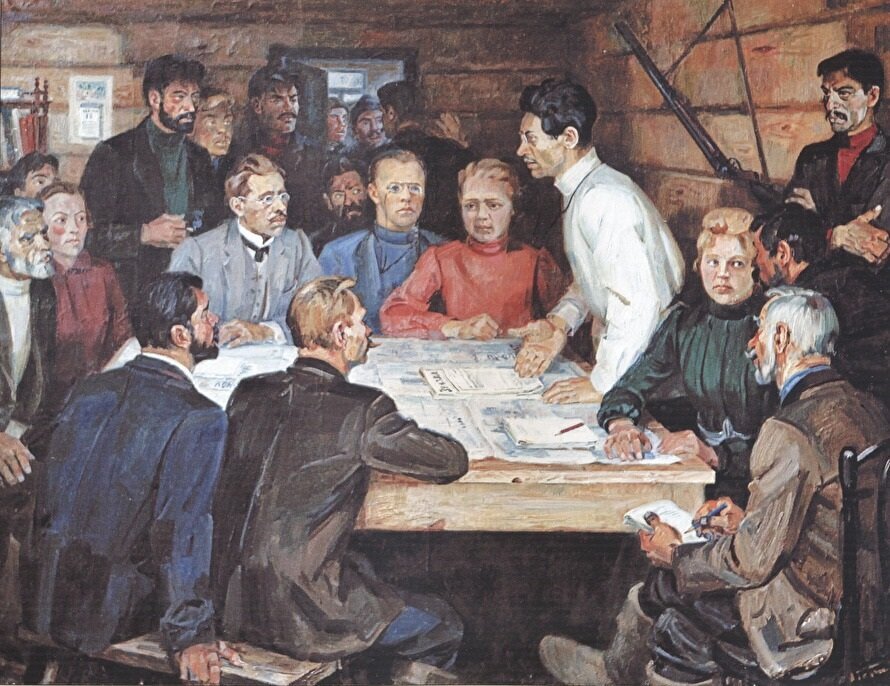 Революционное подполье глазами художников. Яндекс галлерея.