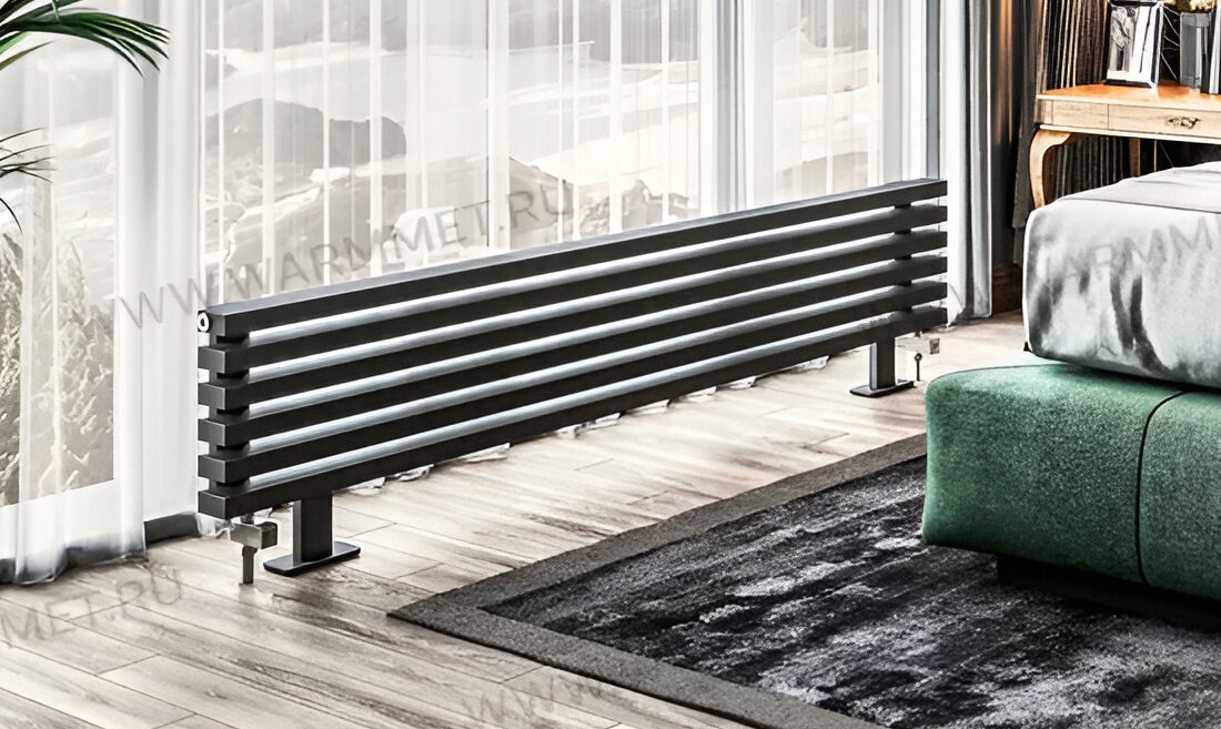 Напольный дизайн-радиатор WARMMET